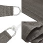 vidaXL Vela Parasole 160 g/m² Antracite 3,5x4,5 m in HDPE vidaXL Vela Parasole 160 g/m² Antracite 3,5x4,5 m in HDPE