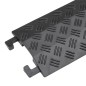 Rampe di Protezione Cavi 2pz 98,5 cm Nero Rampe di Protezione Cavi 2pz 98,5 cm Nero