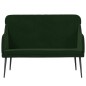 Panca Verde Scuro 110x76x80 cm in Velluto