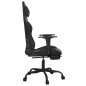 vidaXL Sedia da Gaming con Massaggio e Poggiapiedi Nera in Similpelle vidaXL Sedia da Gaming con Massaggio e Poggiapiedi Nera in Similpelle