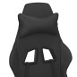 vidaXL Sedia da Gaming con Massaggio e Poggiapiedi Nera in Similpelle vidaXL Sedia da Gaming con Massaggio e Poggiapiedi Nera in Similpelle