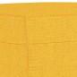vidaXL Panca Giallo Chiaro 100x35x41 cm in Tessuto vidaXL Panca Giallo Chiaro 100x35x41 cm in Tessuto