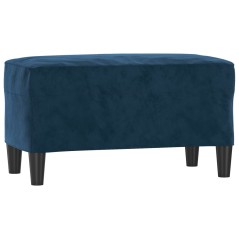 vidaXL Panca Blu 70x35x41 cm in Velluto