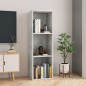 vidaXL Libreria/Mobile TV Grigio Cemento 36x30x114cm Legno Multistrato vidaXL Libreria/Mobile TV Grigio Cemento 36x30x114cm Legno Multistrato