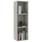 vidaXL Libreria/Mobile TV Grigio Cemento 36x30x114cm Legno Multistrato vidaXL Libreria/Mobile TV Grigio Cemento 36x30x114cm Legno Multistrato