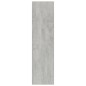 vidaXL Libreria/Mobile TV Grigio Cemento 36x30x114cm Legno Multistrato vidaXL Libreria/Mobile TV Grigio Cemento 36x30x114cm Legno Multistrato
