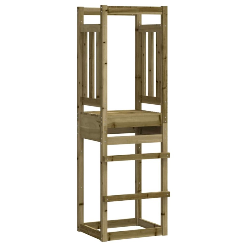 vidaXL Torre da Gioco 53x46,5x169 cm in Legno di Pino Impregnato vidaXL Torre da Gioco 53x46,5x169 cm in Legno di Pino Impregnato