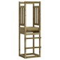 vidaXL Torre da Gioco 53x46,5x169 cm in Legno di Pino Impregnato vidaXL Torre da Gioco 53x46,5x169 cm in Legno di Pino Impregnato