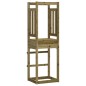 vidaXL Torre da Gioco 53x46,5x169 cm in Legno di Pino Impregnato vidaXL Torre da Gioco 53x46,5x169 cm in Legno di Pino Impregnato