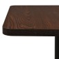 vidaXL Tavolo da Bistrot Cenere Scuro 60x60x107 cm vidaXL Tavolo da Bistrot Cenere Scuro 60x60x107 cm