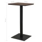 vidaXL Tavolo da Bistrot Cenere Scuro 60x60x107 cm vidaXL Tavolo da Bistrot Cenere Scuro 60x60x107 cm