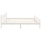 vidaXL Giroletto Bianco in Legno Massello 180x200 cm Super King vidaXL Giroletto Bianco in Legno Massello 180x200 cm Super King