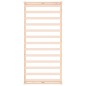 vidaXL Giroletto 75x190 cm Small Single in Legno Massello vidaXL Giroletto 75x190 cm Small Single in Legno Massello