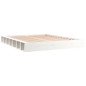 vidaXL Giroletto Bianco 180x200 cm Super King in Legno Massello vidaXL Giroletto Bianco 180x200 cm Super King in Legno Massello