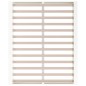 vidaXL Giroletto Bianco 180x200 cm Super King in Legno Massello vidaXL Giroletto Bianco 180x200 cm Super King in Legno Massello