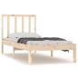 vidaXL Giroletto senza Materasso 75x190 cm in Legno Massello di Pino vidaXL Giroletto senza Materasso 75x190 cm in Legno Massello di Pino