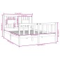 vidaXL Giroletto in Legno Massello 135x190 cm Double vidaXL Giroletto in Legno Massello 135x190 cm Double