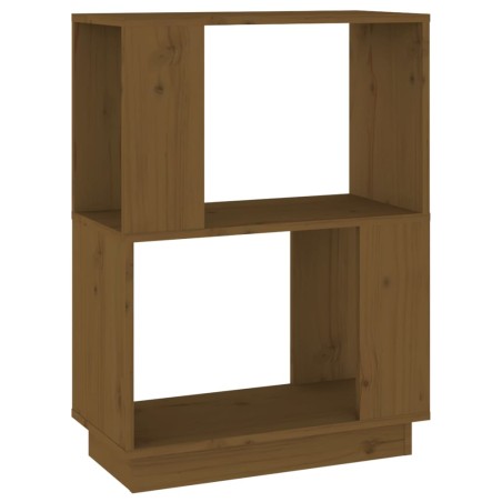 Libreria/Divisorio Miele 51x25x70 cm in Legno Massello di Pino
