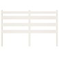 Testiera per Letto Bianca 206x4x100 cm Legno Massello di Pino Testiera per Letto Bianca 206x4x100 cm Legno Massello di Pino
