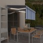 vidaXL Tenda Automatica con Sensore Vento 3,5x2,5m Arancione Marrone vidaXL Tenda Automatica con Sensore Vento 3,5x2,5m Arancione Marrone