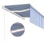 vidaXL Tenda Automatica con Sensore Vento 3,5x2,5m Arancione Marrone vidaXL Tenda Automatica con Sensore Vento 3,5x2,5m Arancione Marrone