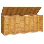 vidaXL Copribidone Quadruplo 210x89x117 cm in Legno Massello di Acacia vidaXL Copribidone Quadruplo 210x89x117 cm in Legno Massello di Acacia