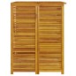 vidaXL Copribidone Quadruplo 210x89x117 cm in Legno Massello di Acacia vidaXL Copribidone Quadruplo 210x89x117 cm in Legno Massello di Acacia