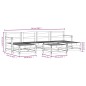 vidaXL Set Salotto da Giardino 7 pz in Legno Impregnato di Pino vidaXL Set Salotto da Giardino 7 pz in Legno Impregnato di Pino