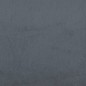 vidaXL Divano Letto Estraibile Materassi Grigio Scuro 90x200cm Velluto