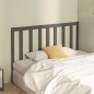 Testiera per Letto Grigia 156x4x100cm in Legno Massello di Pino Testiera per Letto Grigia 156x4x100cm in Legno Massello di Pino