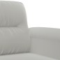 vidaXL Set Divani 2 pz con Cuscini Grigio Chiaro in Tessuto Microfibra vidaXL Set Divani 2 pz con Cuscini Grigio Chiaro in Tessuto Microfibra