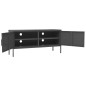 vidaXL Mobile TV Antracite 105x35x50 cm in Acciaio vidaXL Mobile TV Antracite 105x35x50 cm in Acciaio