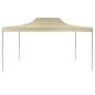 vidaXL Gazebo Professionale Pieghevole 3x4m Acciaio Crema vidaXL Gazebo Professionale Pieghevole 3x4m Acciaio Crema