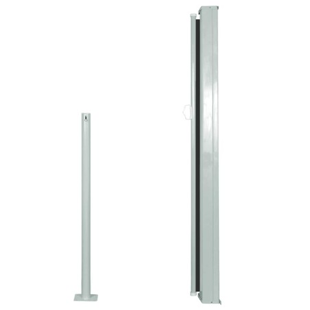 vidaXL Tenda da Sole Laterale Retrattile 120 x 300 cm Nera