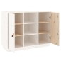 Credenza Bianca 100x40x75 cm in Legno Massello di Pino Credenza Bianca 100x40x75 cm in Legno Massello di Pino