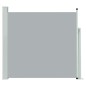 vidaXL Tenda Laterale Retrattile per Patio 170x300 cm Grigio