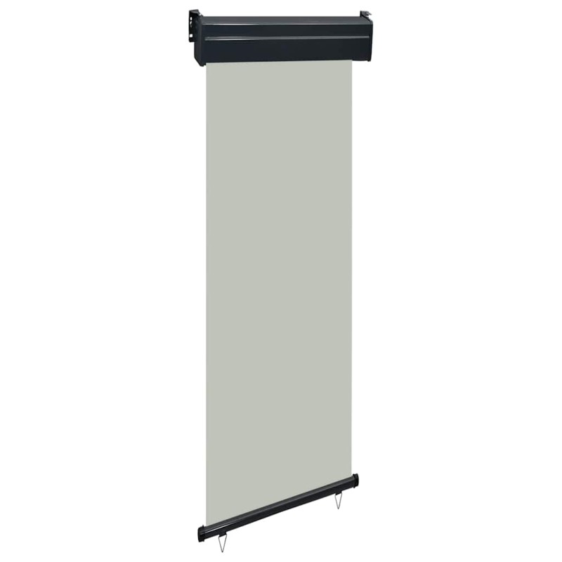 vidaXL Tendalino Laterale per Balcone 65x250 cm Grigio vidaXL Tendalino Laterale per Balcone 65x250 cm Grigio
