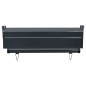 vidaXL Tendalino Laterale per Balcone 65x250 cm Grigio vidaXL Tendalino Laterale per Balcone 65x250 cm Grigio