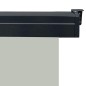 vidaXL Tendalino Laterale per Balcone 65x250 cm Grigio vidaXL Tendalino Laterale per Balcone 65x250 cm Grigio