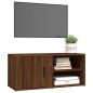 Mobile per TV Rovere Marrone 80x31,5x36 cm in Legno Multistrato Mobile per TV Rovere Marrone 80x31,5x36 cm in Legno Multistrato