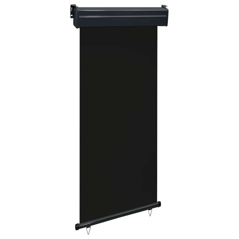 vidaXL Tendalino Laterale per Balcone 105x250 cm Nero vidaXL Tendalino Laterale per Balcone 105x250 cm Nero