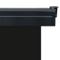 vidaXL Tendalino Laterale per Balcone 105x250 cm Nero vidaXL Tendalino Laterale per Balcone 105x250 cm Nero