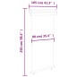 vidaXL Tendalino Laterale per Balcone 105x250 cm Nero vidaXL Tendalino Laterale per Balcone 105x250 cm Nero