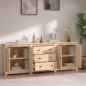 Credenza 210x35x80 cm in Legno Massello di Pino Credenza 210x35x80 cm in Legno Massello di Pino