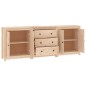 Credenza 210x35x80 cm in Legno Massello di Pino Credenza 210x35x80 cm in Legno Massello di Pino