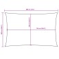 vidaXL Parasole a Vela Oxford Rettangolare 6x8 m Talpa