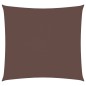 vidaXL Vela Parasole in Tela Oxford Quadrata 5x5 m Marrone