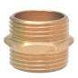 vidaXL Tubo di Aspirazione con Connettori in Ottone 15 m 25 mm Verde