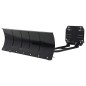 vidaXL Spazzaneve per ATV 120x38 cm Nero