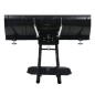 vidaXL Spazzaneve per ATV 120x38 cm Nero